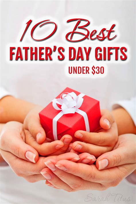 Luckily, amazon has a huge catalog of affordable father's day gift ideas. 10 Best Father's Day Gifts Under $30 - Sarah Titus
