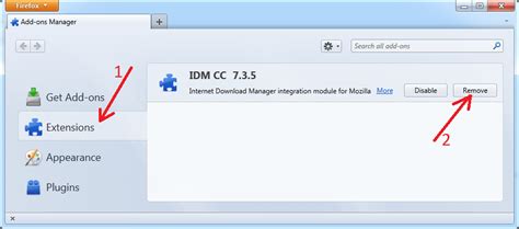 Firefox said it had disabled the idm extension because it wasn't compatible. I cannot integrate IDM into FireFox. What should I do?
