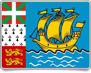 There is no official flag for saint pierre and miquelon. Flag of Saint Pierre and Miquelon - Pictures, Animation ...