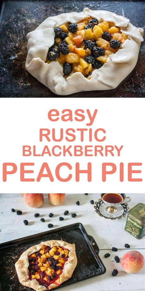 This Blackberry Peach Galette is a wonderful, easy, summer ...