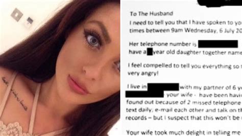 He pursued me passionately, and made me feel wanted for who i am in the depths, she said. Woman sends letter about cheating husband to all of her ...