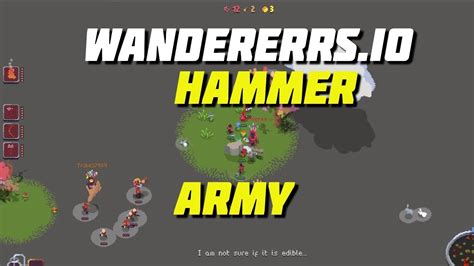 Be the hand of god in wanderers, a game in which you use your digital hand to guide a small tribe of people to glory. wanderers.io - Hammer army - Let's Play Wanderers.io ...