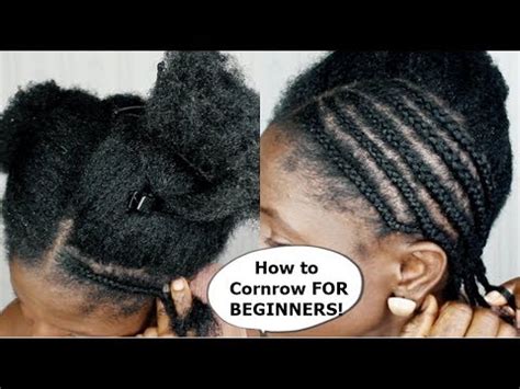 How to cornrow 4 beginners only. How To Cornrow Your Own Natural Hair For BEGINNERS ONLY FT ‌Longqi hair - YouTube