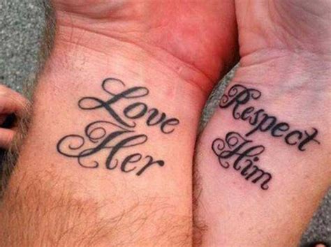 This is the only list of hobbies for couples that you'll need! Remantc Couple Matching Bio Ideas / His and her tattoo ...