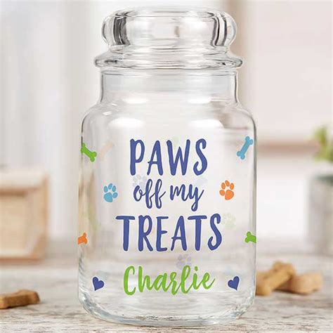 Fashion, home & garden, electronics, motors, collectibles & arts Playful Puppy Personalized Dog Treat Jar