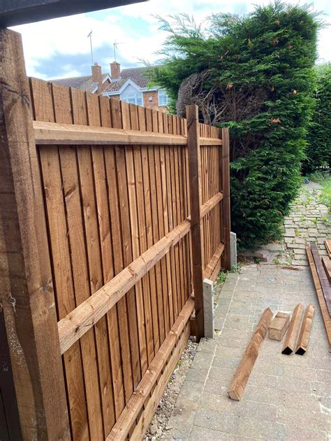 New Fencing Installed in Gunthorpe - Peterborough Improvements
