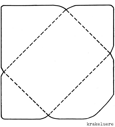 Mit kostenloser postkarten vorlage zum download! krakeluere.de - Briefumschläge basteln! | Briefumschlag ...