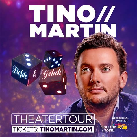 He's known for his songs doe wat je wil (2013), jij liet me vallen (2014), later als ik groter ben (2017) en zij weet het (2018). Tino Martin dit najaar de theaters in met 'Liefde en Geluk ...