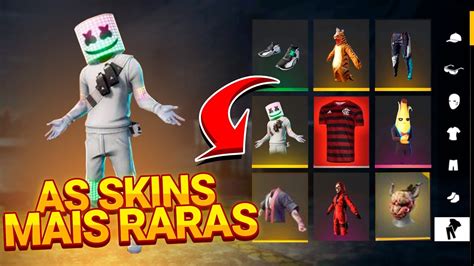 This free fire skins hack will give you a redeem code. CONHEÇA AS SKINS RARAS QUE VOCE NAO SABE QUE EXISTE NO ...