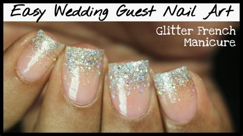 Also guests may throw small coins to the young couple. Easy Desi Wedding Guest Nail Art (Step By Step) | Glitter ...