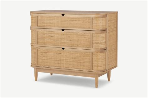 Liana Chest of Drawers, Ash & Rattan in 2021 | Chest of drawers, Drawers, Rattan