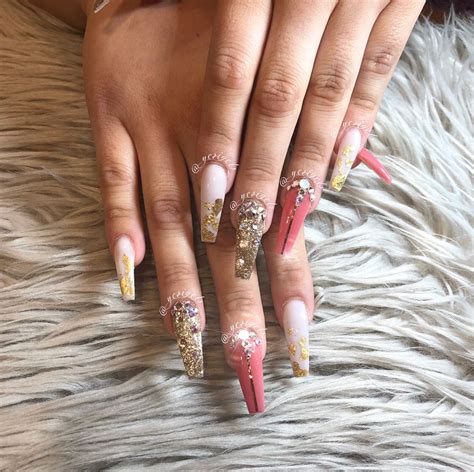 Enhanced nails whether you go acrylic or gel, allows a larger surface to apply unique art, design and colors that fits any type of occasion. Pin by Ashley Walker on Nails (With images) | Nail candy ...