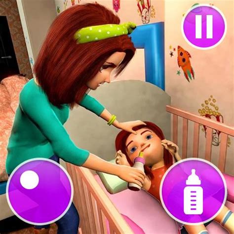 Make all your virtual family happy and satisfied! Digital Mom Sport: Household Mother Simulator 1.25 APK ...