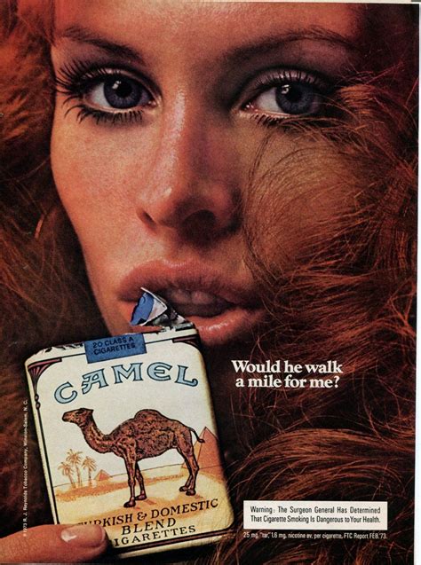 Interesting looking rotoscoped ad for camel cigarettes. Pin on Vintage Advertising