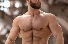 hairy hunks shirtless sexy muscles pelz physique barba brock yurich