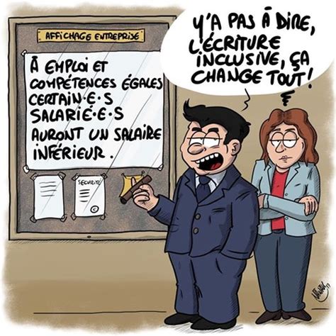 The supporters of inclusive writing say the strong institutional pushback in france is rooted in a misunderstanding of what language is meant to do; MEDVASC - Ecriture Inclusive : nouvel acte solennel des ...