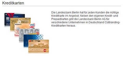 Der berliner bank adac visa card test hat herausgestellt, dass das verhältnis von preis und leistung des verglichenen produktes die redaktion sehr überzeugen konnte. LBB (Berlin)-Kreditkarte » Komplettcheck