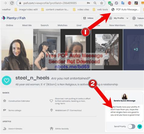 A relative of mine, who is recently widowed, asked if i knew of any dating sites as he knew i was. - 100% Free POF Bot to Send Messages Fast 2021 | Scrapers ...