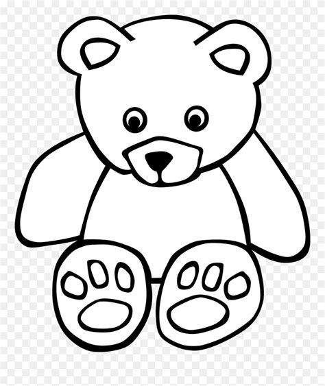 The best free, printable animal coloring pages! Stuffed Animal Clipart Line Drawing - Coloring Pages Love Bear - Png Download (#5470328 ...