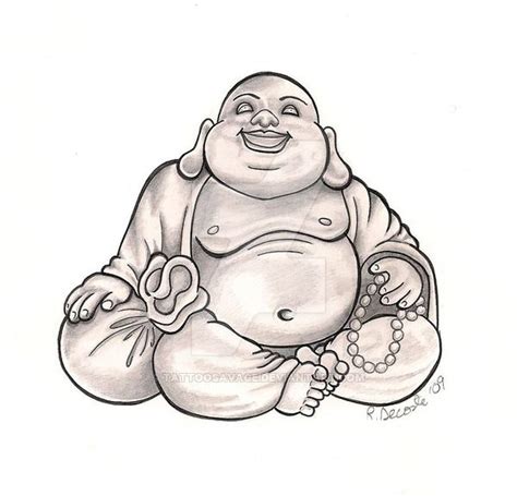 Buddha tattoo designs can be very popular. This is the drawing to the fabulous tattoo I uploaded ...