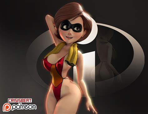 Milf loves an incredible ass. Elastigirl Hentai Comic