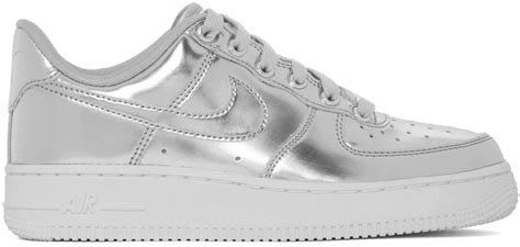 Nike jordan louis vuitton gucci dior a. Nike: Silver Air Force 1 SP Sneakers | SSENSE Canada in ...