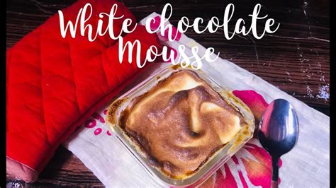 This luscious chocolate mousse has the intense flavour of chocolate, a touch of elegant coffee and a dash of dreamy vanilla too. White chocolate mousse/ Egg Mousse Recipe in Tamil/ - YouTube