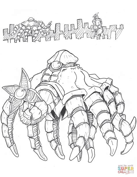 Better mini coloring pages l3502 mini coloring. Pr G Force the All Seer coloring page | Free Printable ...