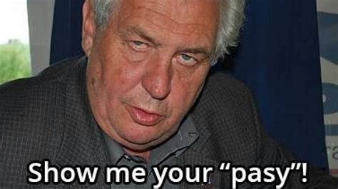 You can choose the most popular free milos zeman gifs to your phone or computer. Trpí Miloš Zeman koprolálií? - G.cz