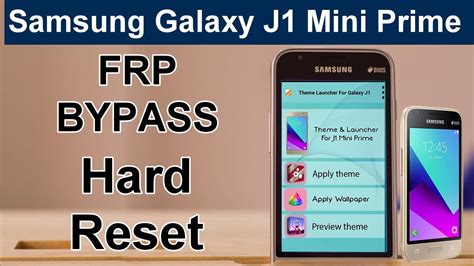 9 535 просмотров • 10 мар. Samsung Galaxy J1 Mini Prime FRP Bypass SM-J106H Google ...