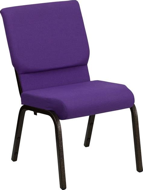 Advantage stackable chairs stack up to 25 high on this. Hercules Series 18.5''w Stacking Church Chair In Purple ...