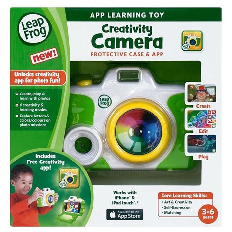 Spend just $75 on kohls.com and get free shipping on your order, plus free returns at any kohl's stores. LeapFrog Creativity Camera Protective Case & App - Green ...