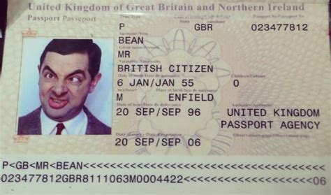 As long as you are certain that both your first and last name are exactly written as they appear on your chosen document for identification then you will be ok. 21 Facts You Never Knew About Mr Bean!