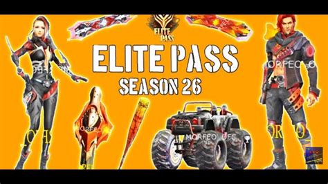 After that, another elite pass comes to the game. Free Fire Season 26 Elite Pass Full Review ||July Elite ...