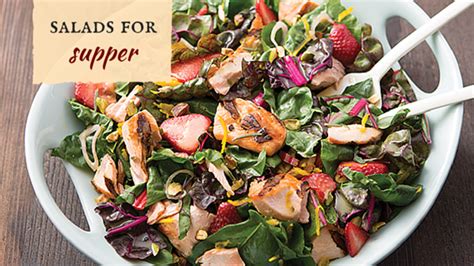 It's hot enough in july without spending hours in a hot kitchen, so today food has come up with some simple summer dishes to get you out of there fast. 5 main-dish salads for summer - Delicious Living