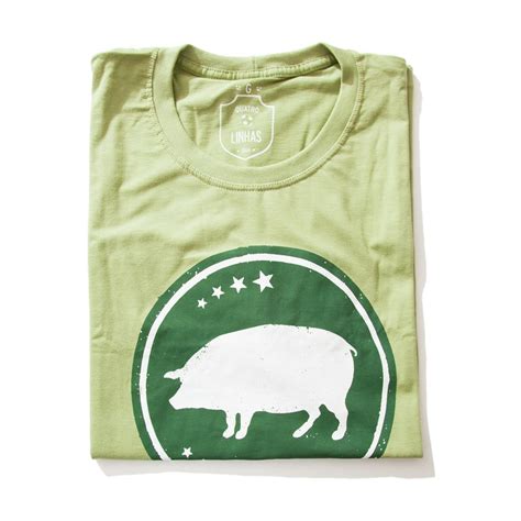 Camiseta Porco. Para os amantes do Palmeiras, ou do animal ...