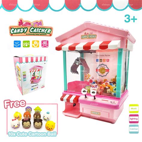 Claw machine master is a brand new type of experience; Free Cute Balls Candy Doll Catcher Claw Machine Toys Yellow Large 夹娃娃机 | Shopee Malaysia