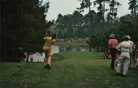 Lee elder at the 1975 masters./getty images. Lee Elder, 1975 Masters Augusta, GA Postcard