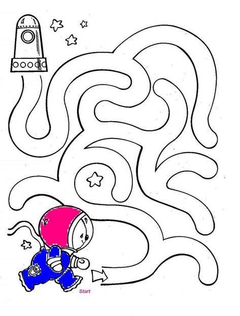 Maybe you would like to learn more about one of these? outer space worksheets for kids maze | K5 Worksheets ...