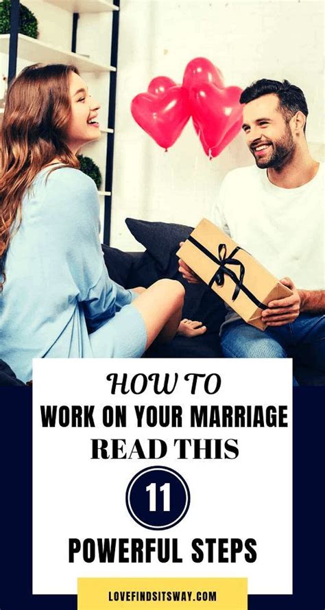 Take a moment to look at yourself and how you are showing up. How to Work on Your Marriage (Read 11 Convincing Points ...