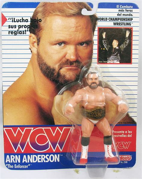 ‎on this episode of arn, it's the 17th go round of ask arn anything with the enforcer arn anderson and conrad thompson! WCW Galoob - Arn Anderson "The Enforcer" (carte Espagne)