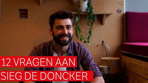 The first broadcast took place on 5 september 2014 on vtm. Sieg De Doncker: 'Ik kan héél koppig zijn' - YouTube