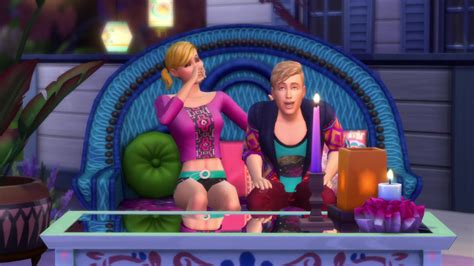 It's now possible to make your sims experience the perfect movie night with friends, in rooms decorated with bollywood/hipster styled items. The Sims 4 Movie Hangout Stuff