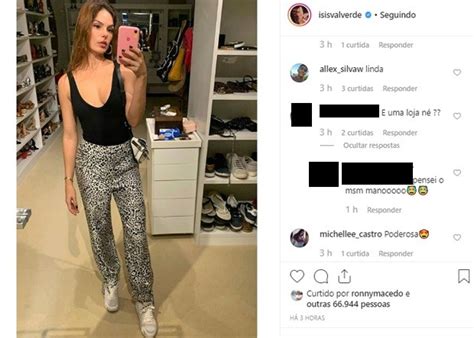 Aurelien bauweraerts 81898122 nov 9, 2018. Isis Valverde posa no seu closet e impressiona fãs: "É uma ...