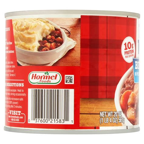 The sentimental favorite from hormel was almost brothless straight out of the can, but once heated on the stovetop a light but sufficient dose of liquid emerged. Dinty Moore Beef Stew With Potatoes & Carrots Hearty Meal 38 Oz, 9 Cans 37600215831 | eBay