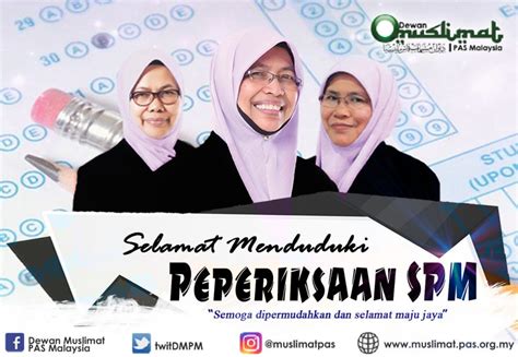 Selamat menduduki peperiksaan pt3 kepada semua warga tingkatan 3 ssbj 2014. Selamat Menduduki Peperiksaan SPM 2018 - Berita Parti ...