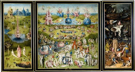 Der für seine grotesken und mit symbolen aufgeladenen darstellungen bekannte hieronymus bosch malte den garten der lüste um das jahr 1500. Garten Der Lüste Bosch | espiiem