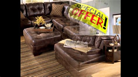 Over 20 years of experience to give you great deals on quality home products and more. Ashley Furniture Frontier Canyon Sectional - YouTube