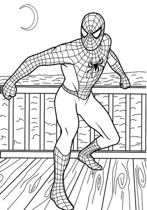 Spiderman 4 Super héros - Coloriages à imprimer en 2020 ...