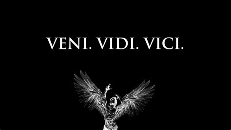 Veni vidi vici would like to say thank you to the troops of all coalition forces. Veni, Vidi, Vici Ideologia do Zyzz (Parte 1) - YouTube